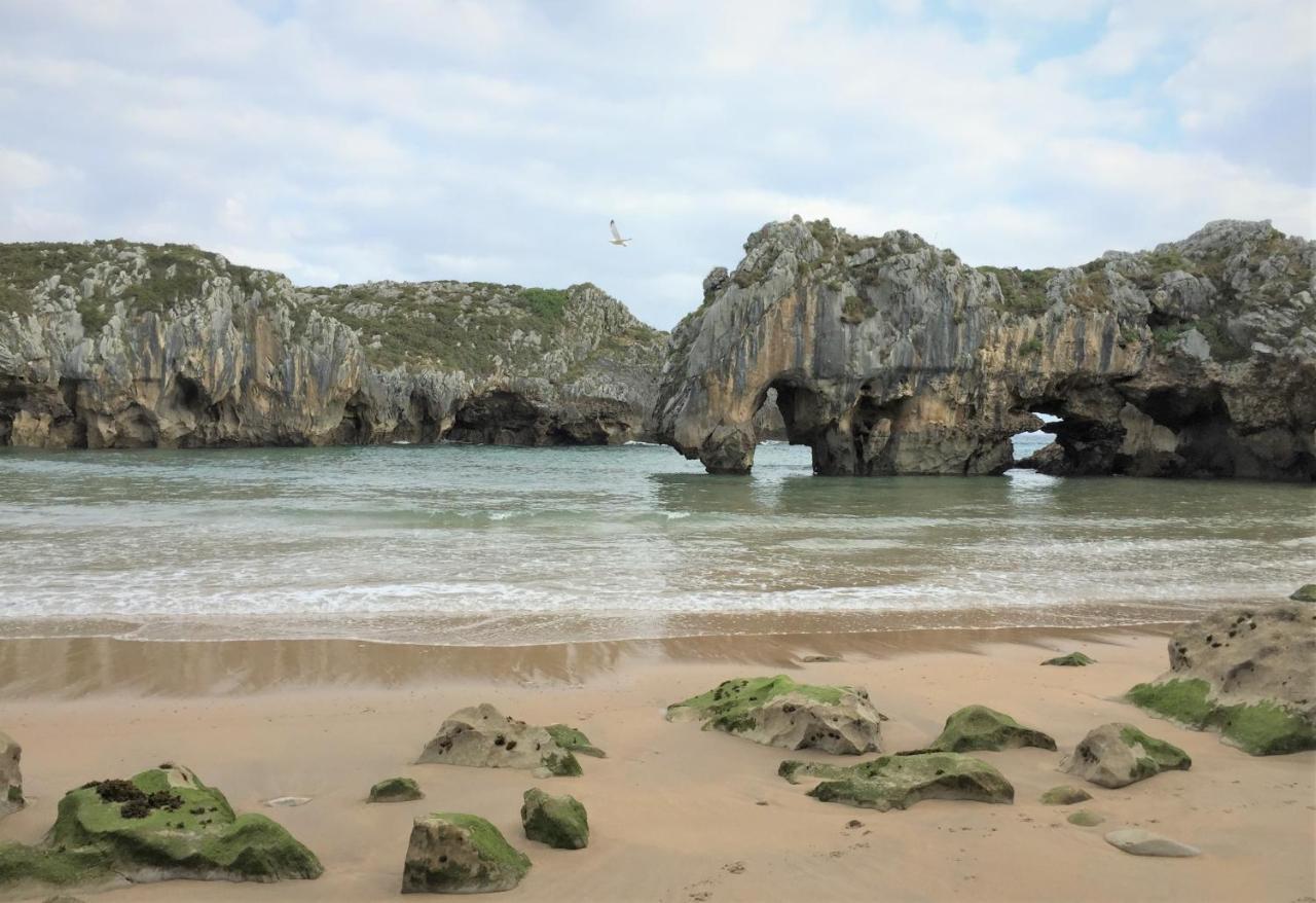 Villanueva de Pria La Ribera De Pria旅馆 外观 照片